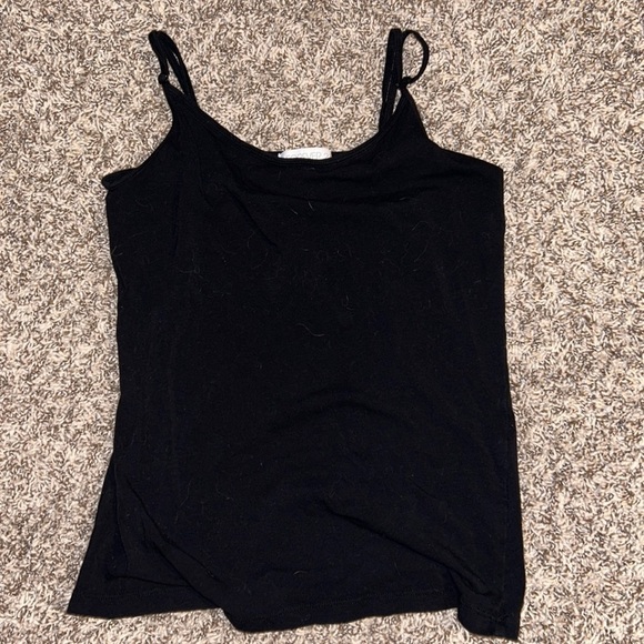 Girls Black Tank Top - Picture 1 of 3
